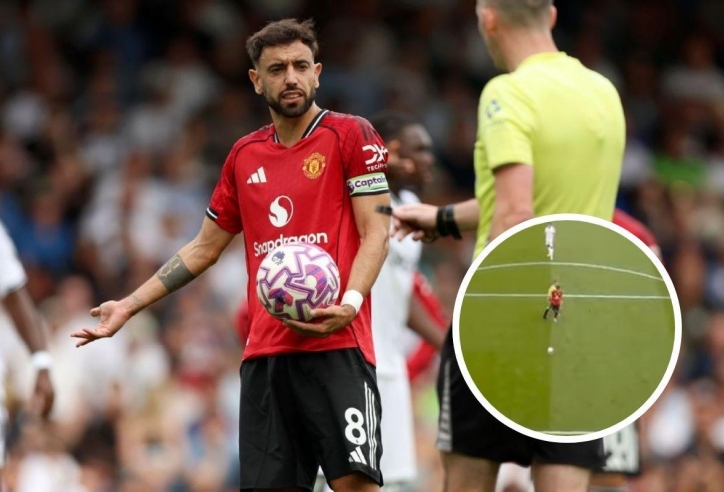 Bruno Fernandes: 'Tôi bực mình vì trọng tài không xin lỗi'