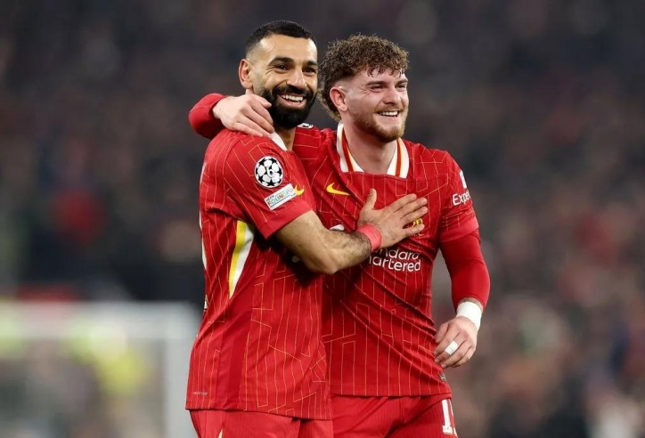 Mohamed Salah gửi thông điệp đầy tình cảm đến Harvey Elliott