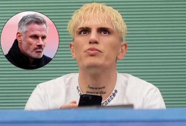 Jamie Carragher phẫn nộ trước hành động của Garnacho sau khi rời Man Utd