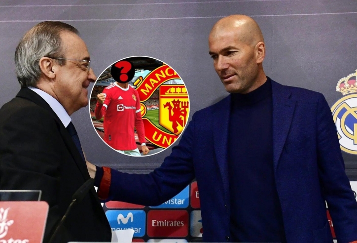 Zidane rời Real Madrid vì cầu thủ... Man Utd!