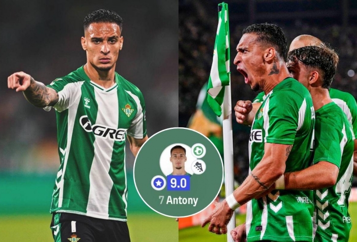Antony hồi sinh ở Europa League