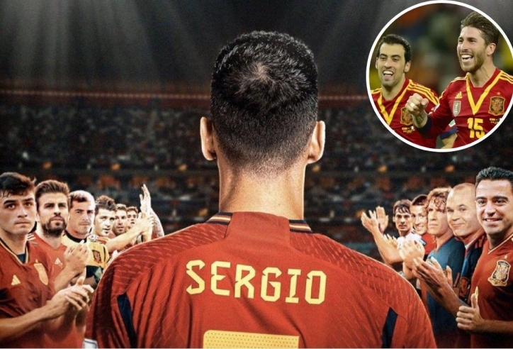Ramos tri ân Sergio Busquets bằng tâm thư xúc động