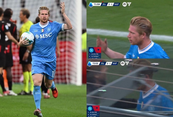 De Bruyne lại bất mãn vì quyết định khó hiểu của HLV Conte