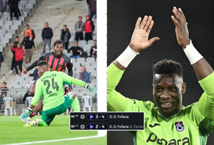 Andre Onana suýt trả giá vì cú đúp trong 1 phút của cựu sao Chelsea