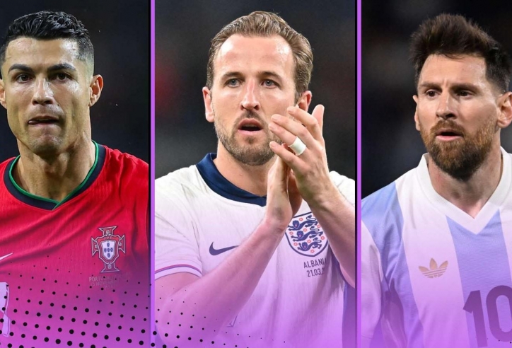 Harry Kane chọn ai giữa Messi và Ronaldo?