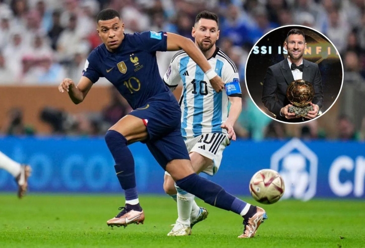Mbappe: 'Chung kết 2022 kết thúc là tôi biết Messi thắng Quả bóng Vàng'
