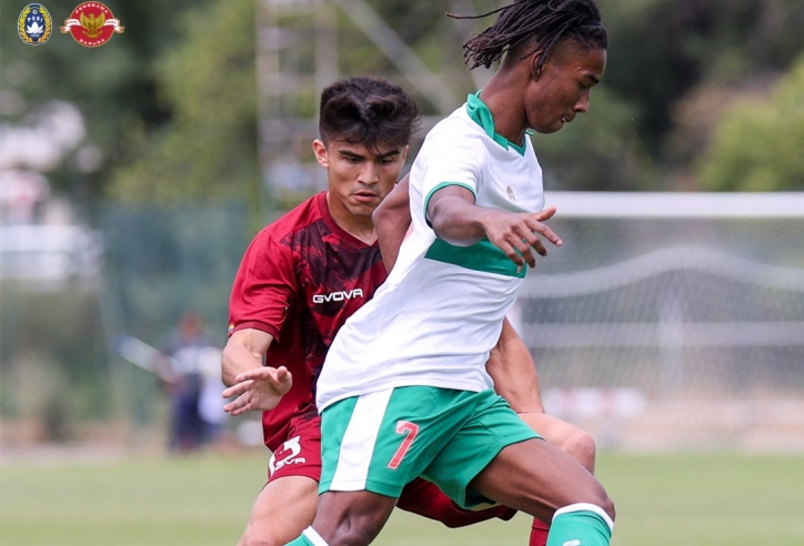Ronaldo bị vô hiệu hóa, U20 Indonesia thua ngay trận ra quân Toulon Cup 2022