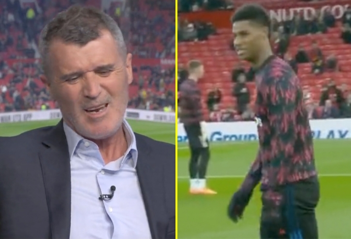 Huyền thoại MU Roy Keane bực bội chỉ vì Rashford…cười trên sân