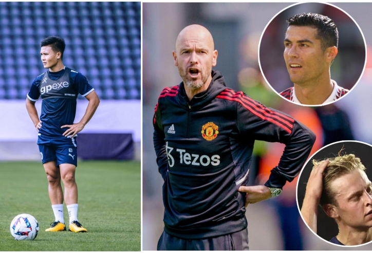 Tin bóng đá 6/8: Quang Hải đá chính đêm nay, Ten Hag phán quyết vụ Ronaldo và De Jong?