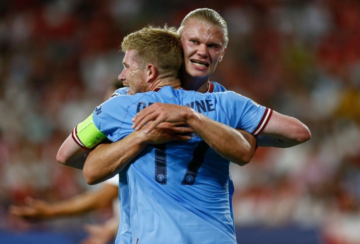 Man City bổ sung 'ông chủ tuyến giữa', De Bruyne, Haaland cứ việc nhả đạn