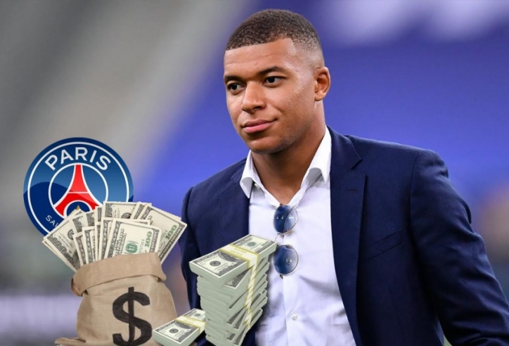 Choáng với thu nhập của Mbappe nếu ở lại PSG, Messi làm 5 năm mới bằng