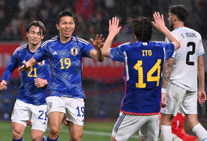 Thay người tài tình, Nhật Bản khuất phục đội tuyển từng 2 lần vô địch World Cup