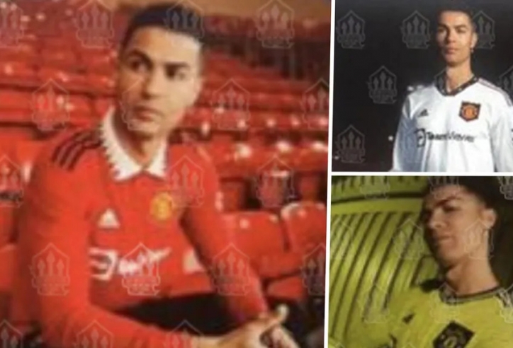 Lộ hình ảnh Ronaldo mặc áo đấu MU mùa tới, CĐV vẫn chưa thể an tâm