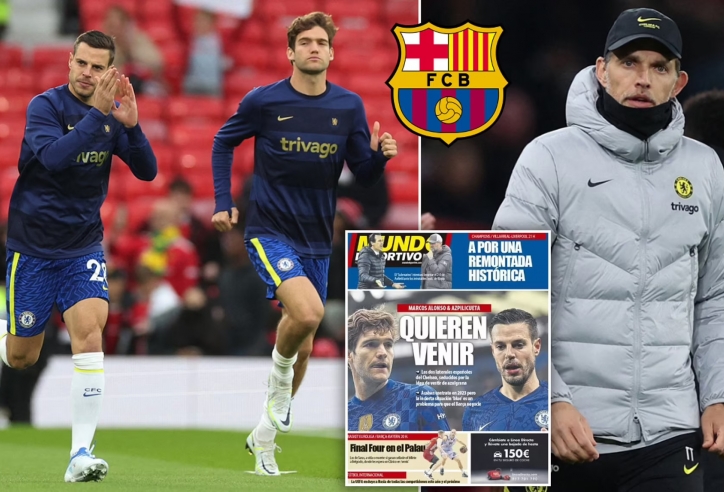 Chuyển nhượng tối 19/5: Barca 'hút máu' hàng thủ Chelsea, Arsenal nhắm 'nhà vô địch World Cup' ?
