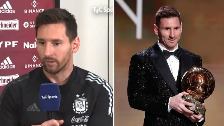 Messi thừa nhận không thể bảo vệ danh hiệu Quả bóng vàng