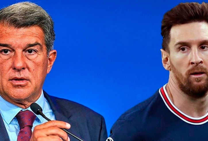 Laporta: 'Tôi vẫn còn mắc nợ Messi'