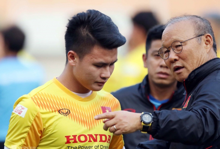 HLV Park nói lý do Quang Hải không đá SEA Games ngày lên ĐT Việt Nam
