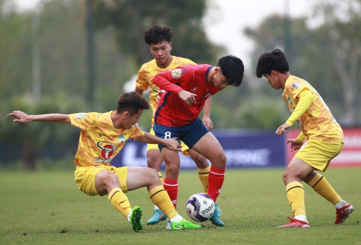 HAGL thua tan nát trận ra quân ở giải trẻ