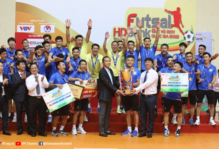 Hạ màn giải futsal VĐQG 2022: Xác định đội bóng xuống hạng và hai suất dự giải châu Á