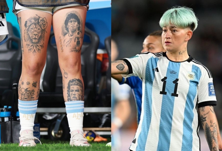 Tiền đạo Argentina đáp trả cực gắt khi bị chỉ trích vì xăm hình Ronaldo