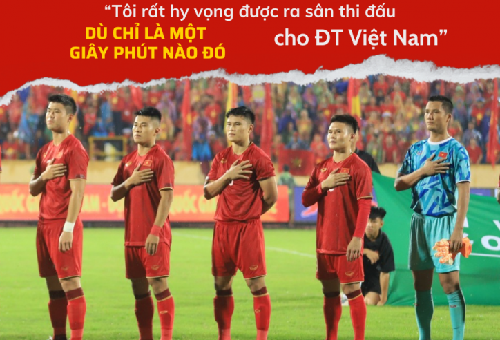 Thủ môn Nguyễn Đình Triệu: 'Đoá hoa nở muộn' khiêm nhường của ĐT Việt Nam