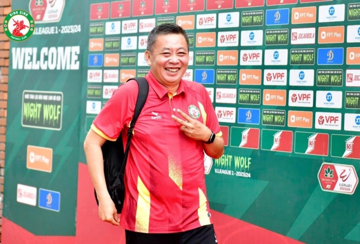 HLV Bình Định nói điều bất ngờ khi áp sát ngôi đầu V-League