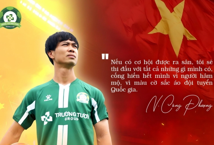 Công Phượng nói thật lòng khi được trở lại ĐT Việt Nam