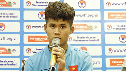 Tài năng trẻ U17 Việt Nam: 'Chúng tôi không sợ U17 Thái Lan'