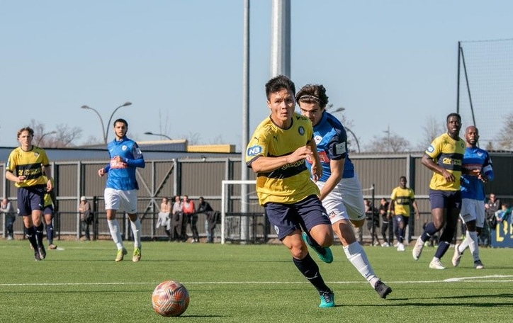 Quang Hải góp công lớn giúp đội B Pau FC thắng đậm