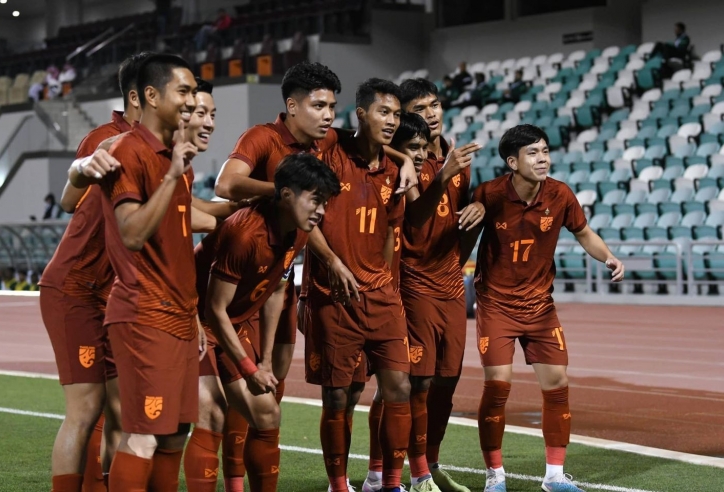 U23 Thái Lan tạo nên kỳ tích trước nhà ĐKVĐ U23 châu Á