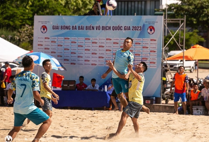 Kết quả giải bóng đá bãi biển lượt trận 2