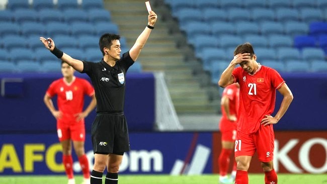 Sự trùng hợp về thẻ đỏ ít ai ngờ tại tứ kết U23 châu Á 2024