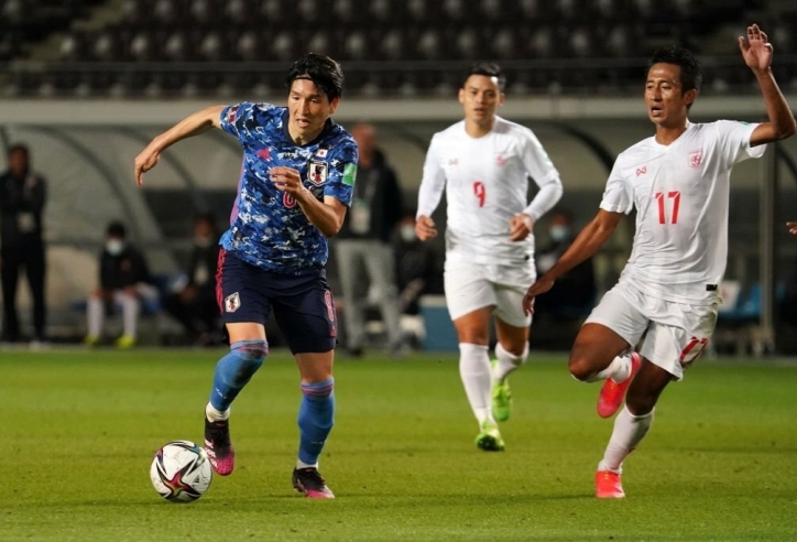 Myanmar vs Nhật Bản: Bất lực toàn tập