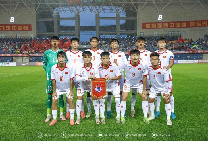 U16 Việt Nam thắng trận đầu tiên ở Trung Quốc