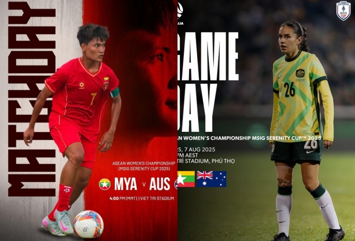 Trực tiếp Myanmar vs Úc, 16h30 hôm nay 7/8