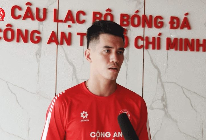 Tiến Linh hướng tới mục tiêu cao nhất cùng Công an TPHCM