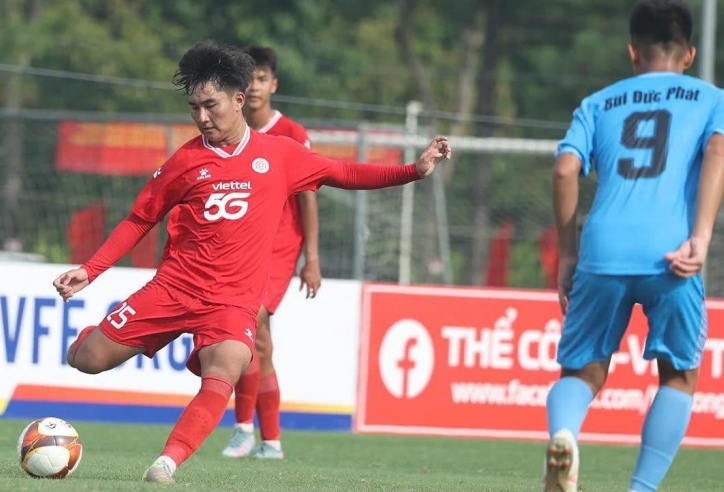 Kết quả lượt 2 VL giải vô địch U17 quốc gia 2025: Viettel vững ngôi đầu