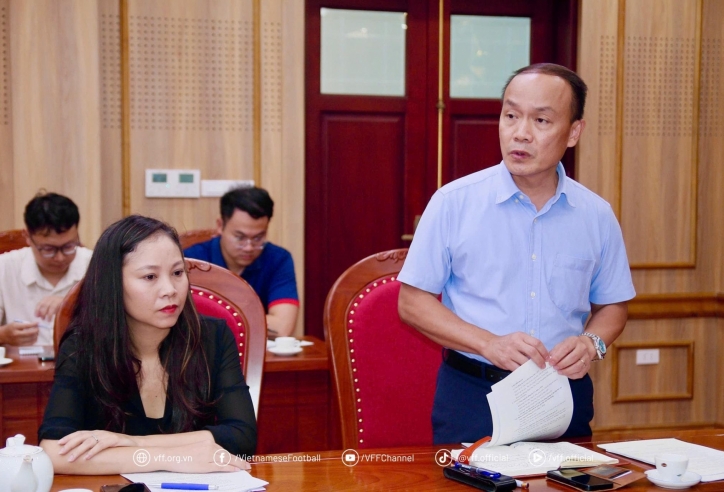 Họp triển khai công tác tổ chức bảng đấu của U23 Việt Nam ở VL U23 châu Á