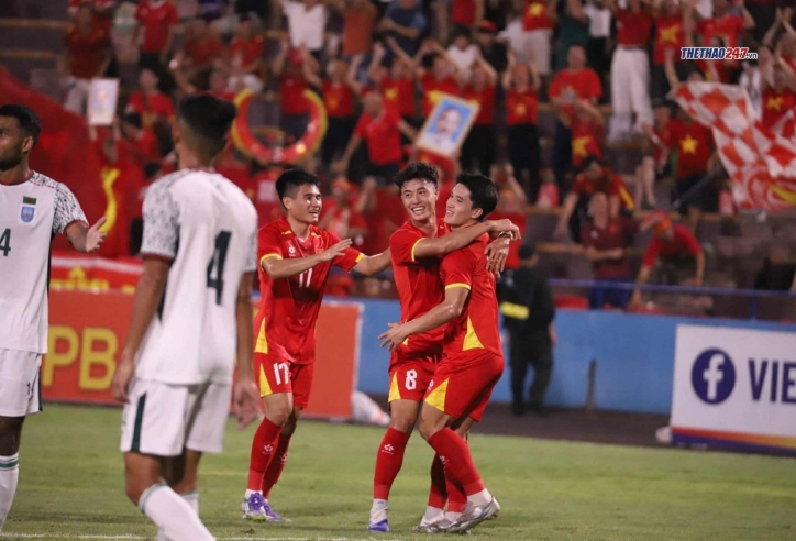 Highlights U23 Việt Nam 2-0 U23 Bangladesh: Sao Việt kiều toả sáng, ra quân thuận lợi
