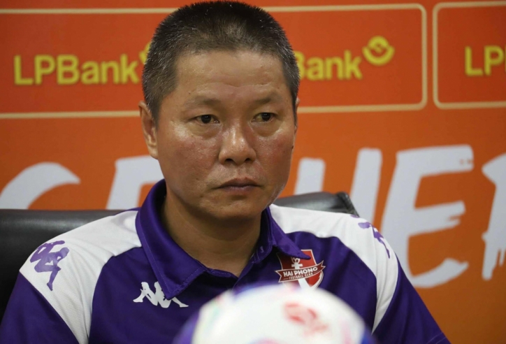 HLV Chu Đình Nghiêm: 'Hải Phòng làm quá tốt về thế trận nhưng...'