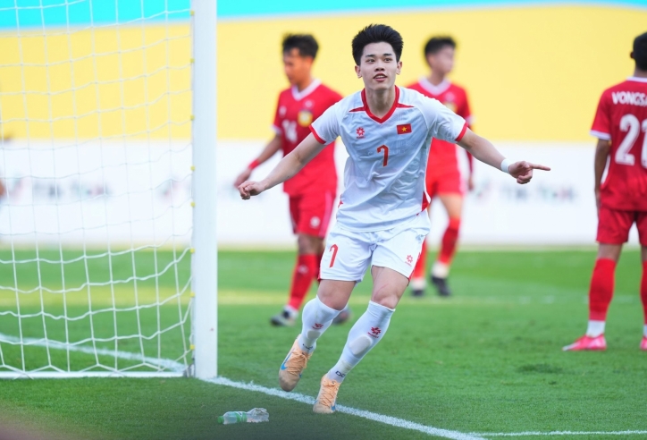 Đình Bắc lập cú đúp, U22 Việt Nam nhọc nhằn thắng Lào