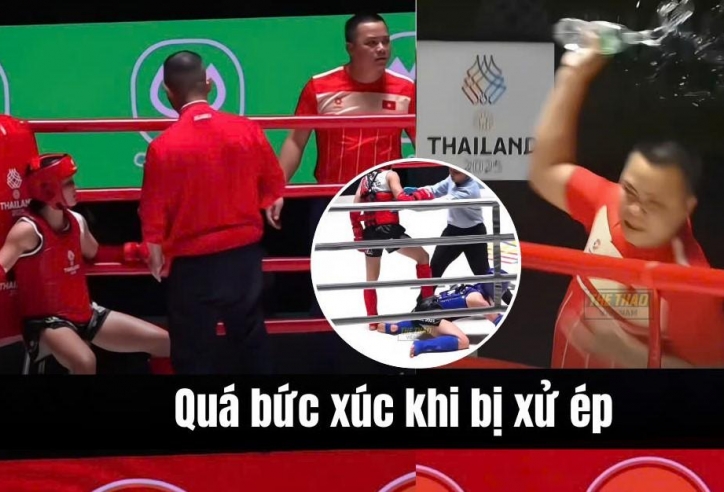 HLV Việt Nam ném chai nước, dắt học trò bỏ trận đấu vì nghi bị xử ép