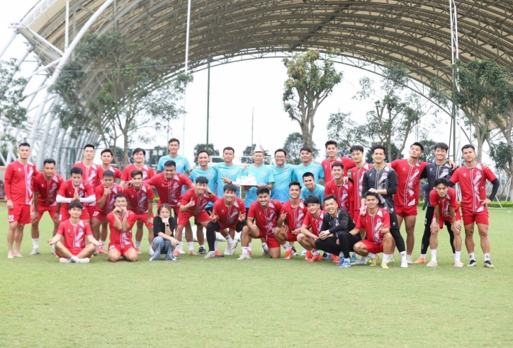 Đội bóng tân binh V-League chuẩn bị kỹ lưỡng trước thềm mùa giải