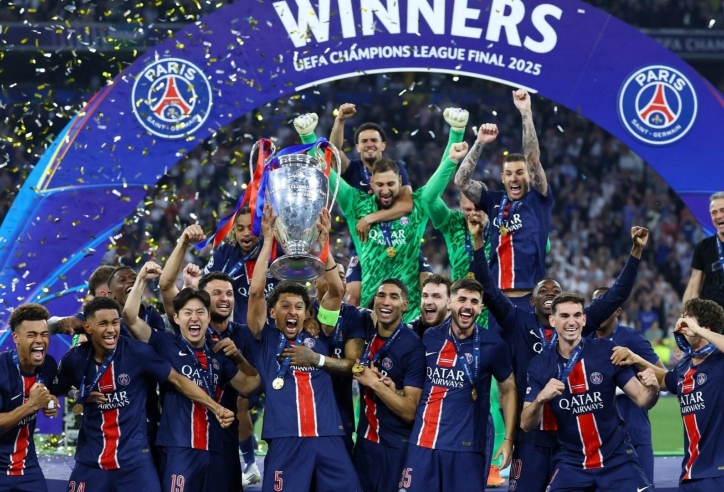 PSG đứng trước cơ hội giành danh hiệu thứ 5 trong năm 2025