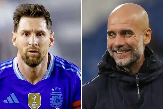 Không phải Haaland, Pep so sánh 1 ngôi sao của Man City với Messi