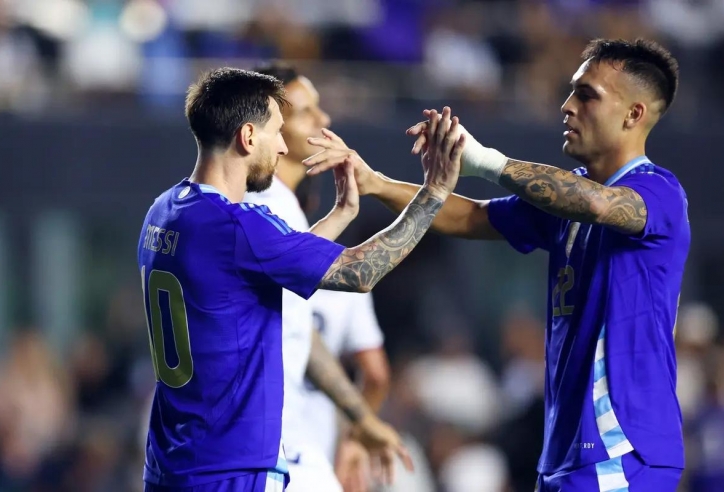 Lautaro Martinez gia nhập danh sách vĩ đại của Argentina