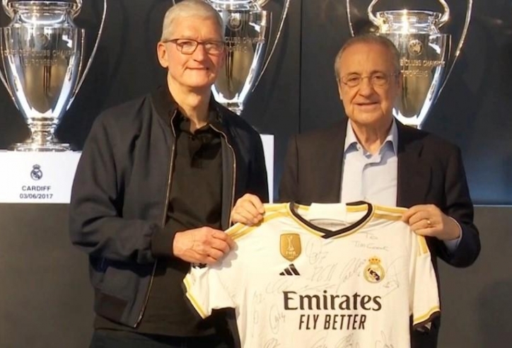 Real Madrid chuẩn bị công bố dự án cực khủng hợp tác với Apple