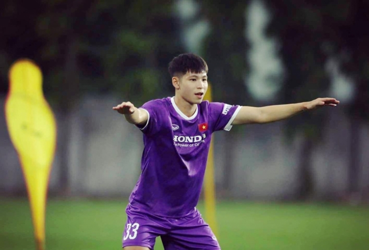 Hậu vệ U22 Việt Nam: 'Cường độ luyện tập ở đội tuyển rất nặng'