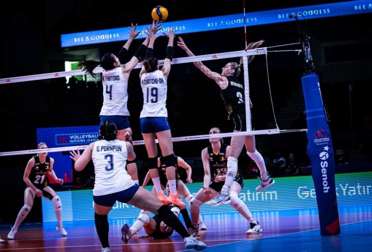Kết quả bóng chuyền nữ VNL 2022 ngày 4/6: Thái Lan thua trận