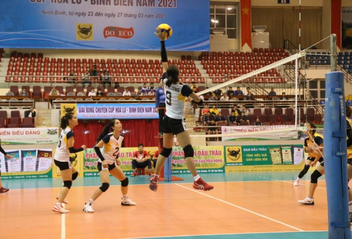 Lịch thi đấu giải bóng chuyền Cúp Hoa Lư - Bình Điền hôm nay, ngày 14/6